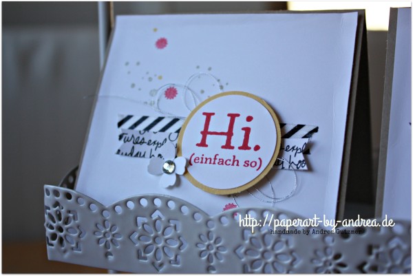 Kleine Dankeskärtchen – Paperart by Andrea